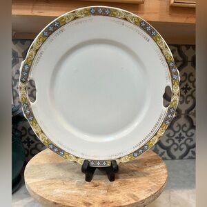 VINTAGE- CHINA SERVING PLATE MADE IN BAVARIA- RARE